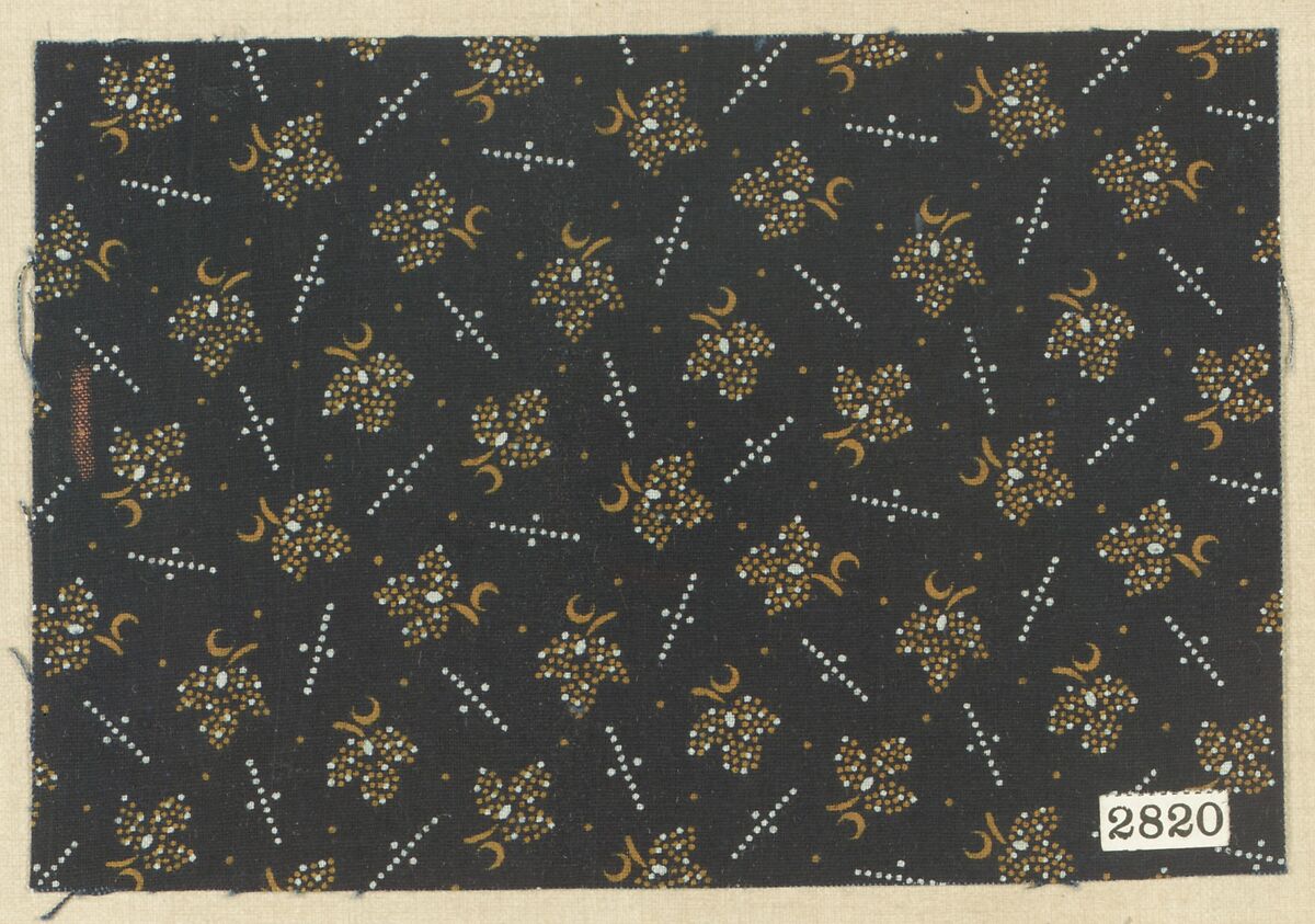 Piece, Cotton, German