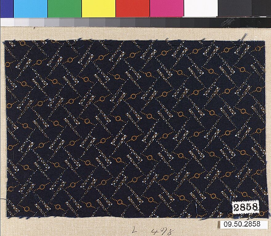 Piece, Cotton, German 