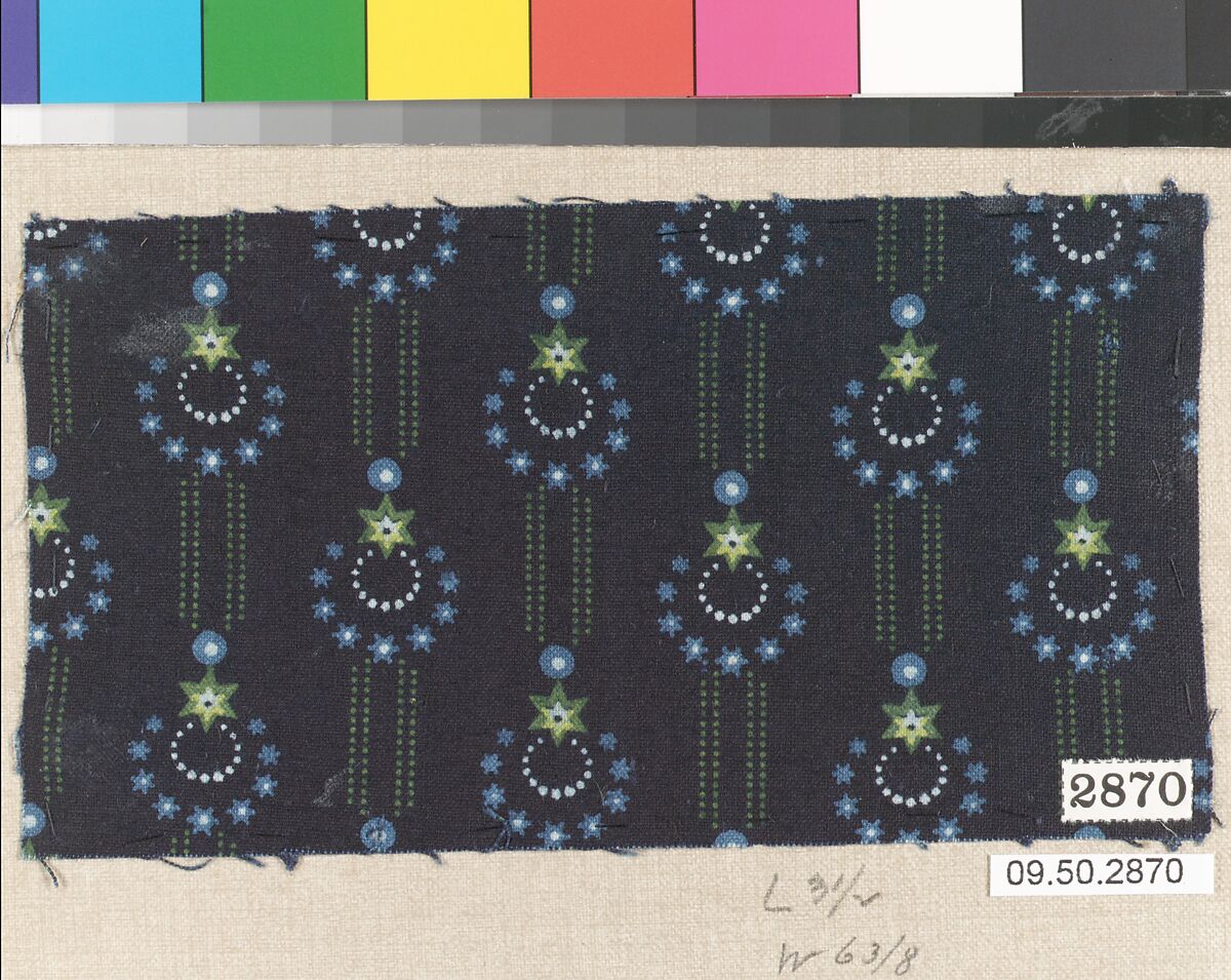 Piece, Cotton, German