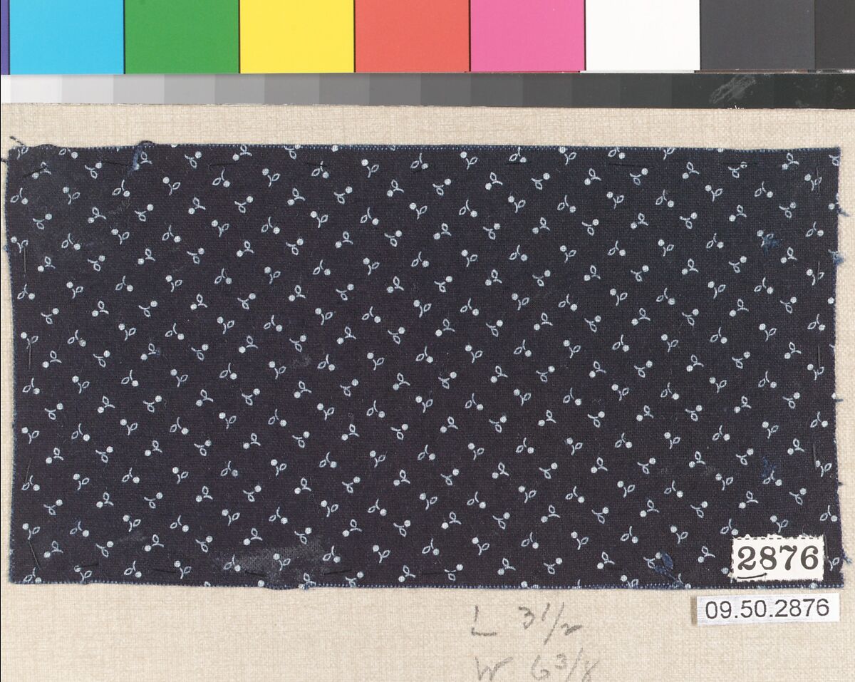 Piece, Cotton, German