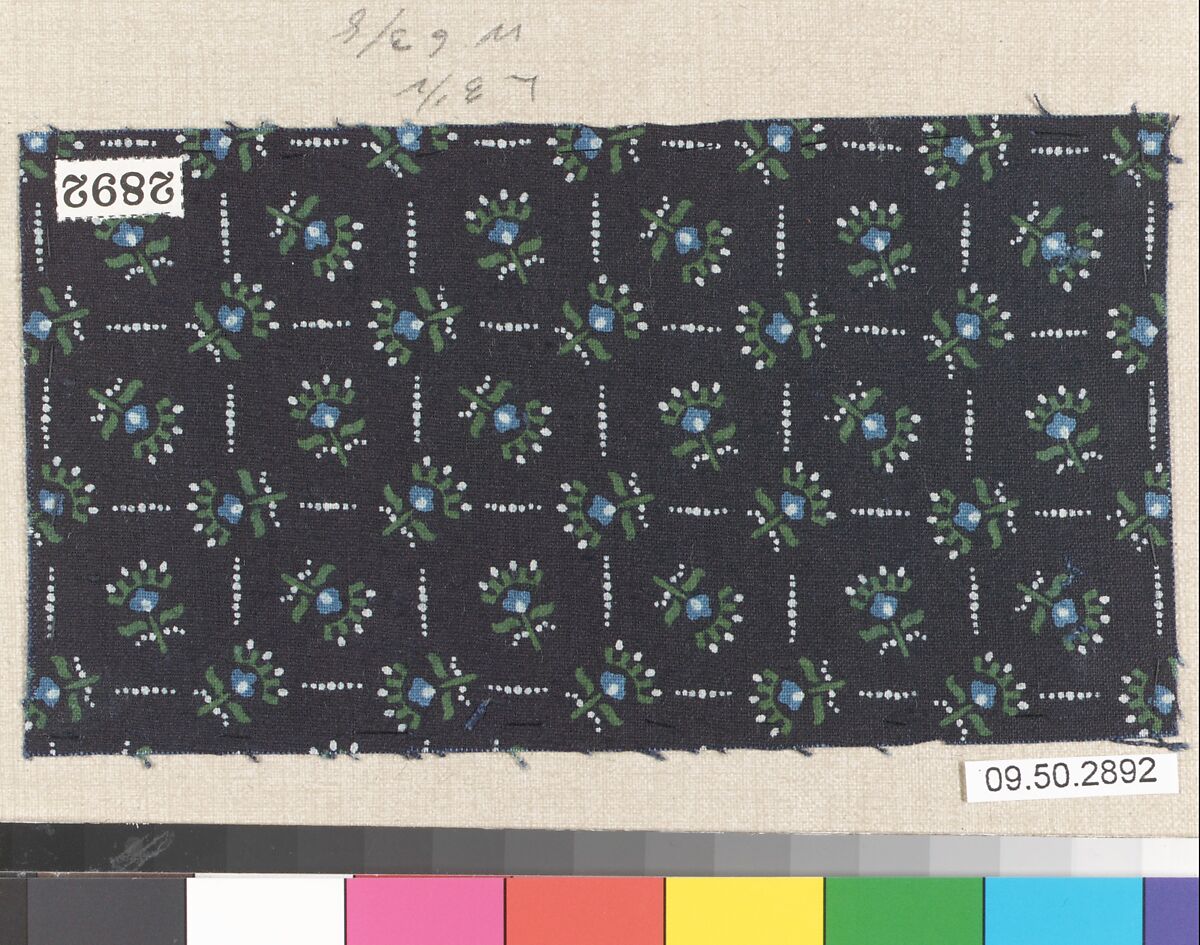 Piece, Cotton, German