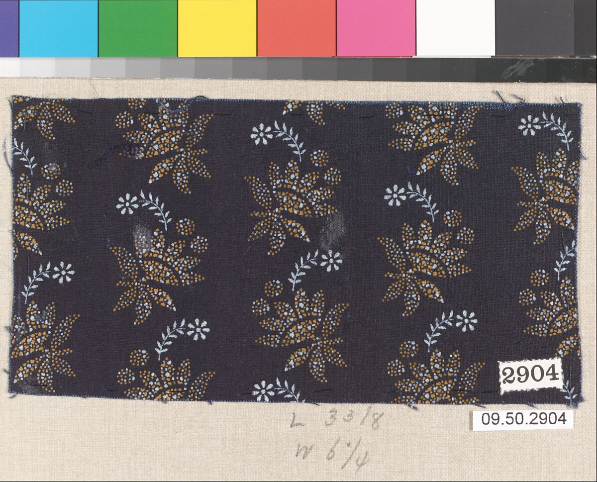 Piece, Cotton, German