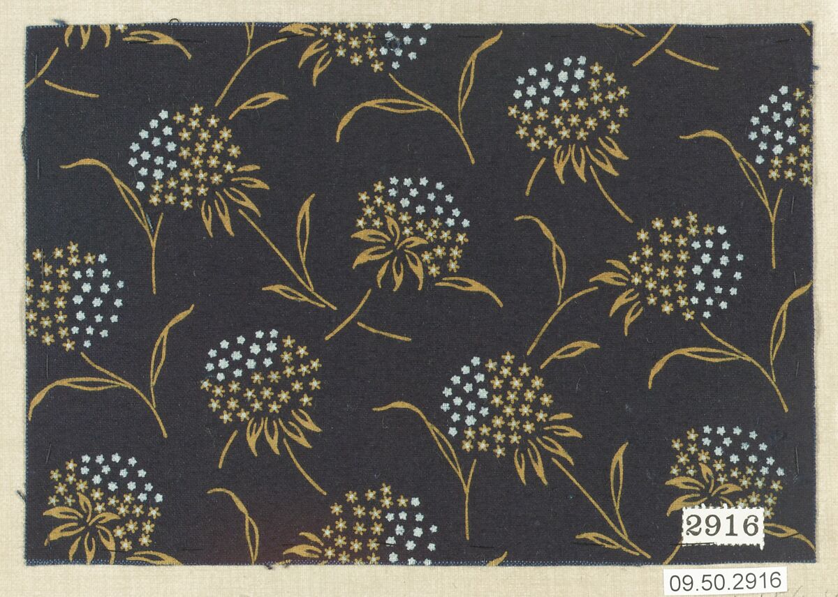 Piece, Cotton, German