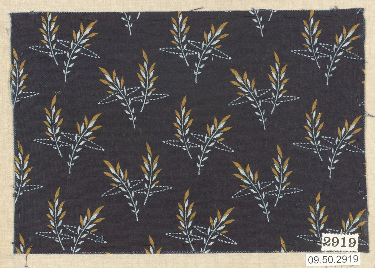 Piece, Cotton, German