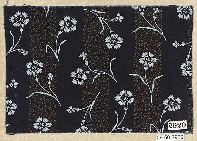 Piece, Cotton, German 