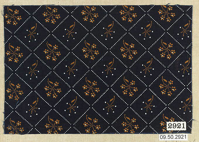 Piece, Cotton, German