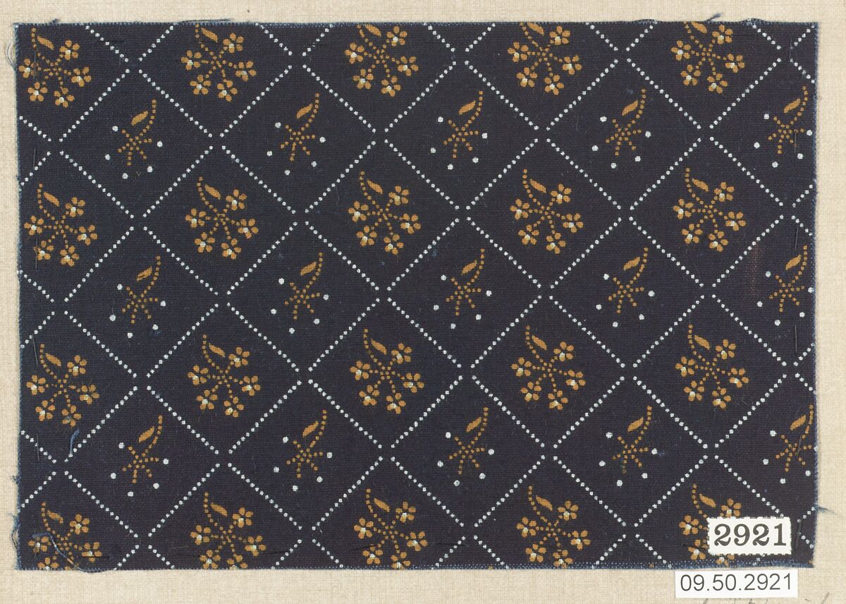 Piece, Cotton, German