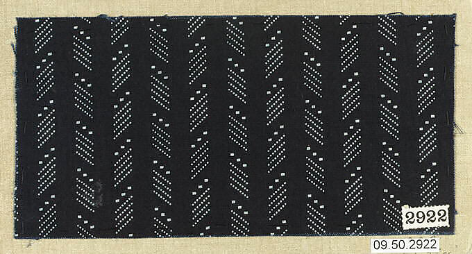 Piece, Cotton, German 