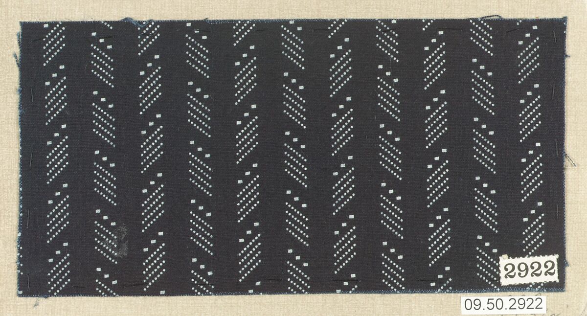 Piece, Cotton, German