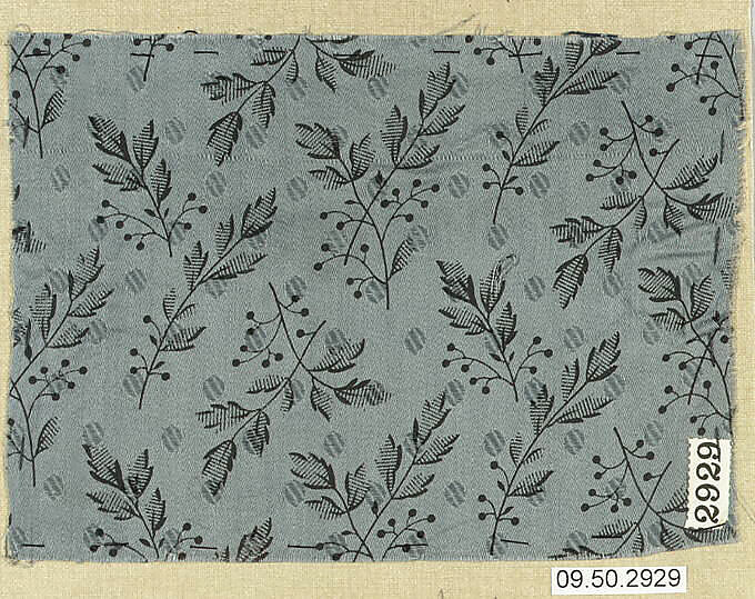 Piece, Cotton, German 