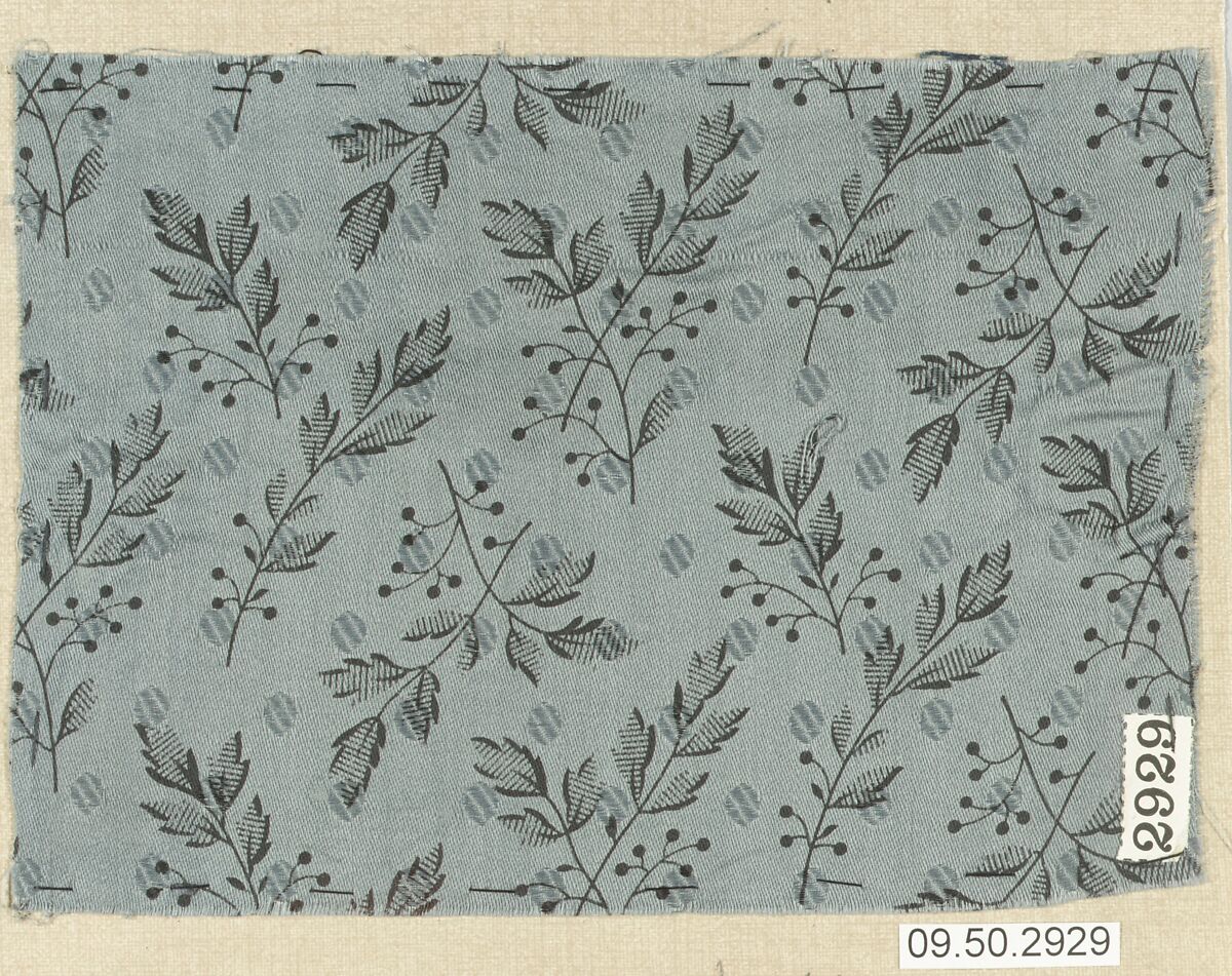 Piece, Cotton, German