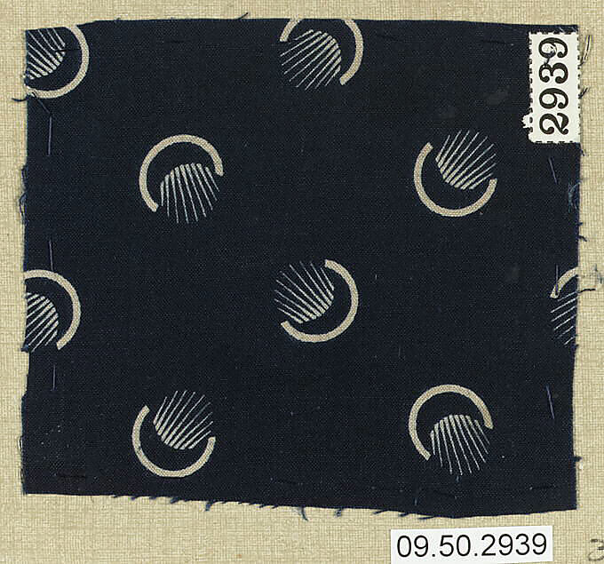 Piece, Cotton, German 