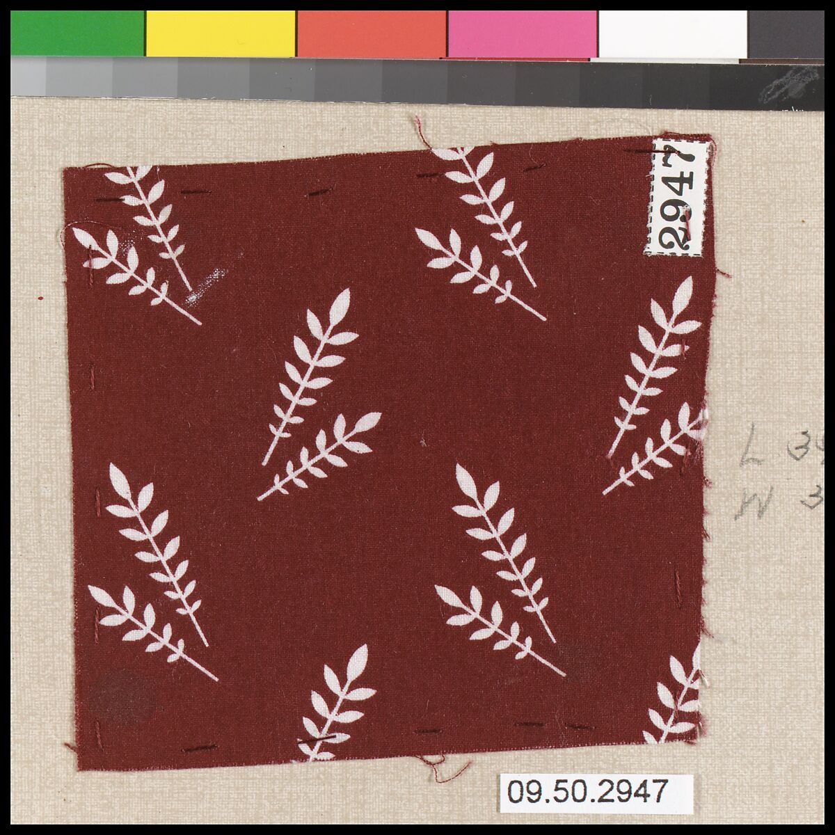 Piece, Cotton, German