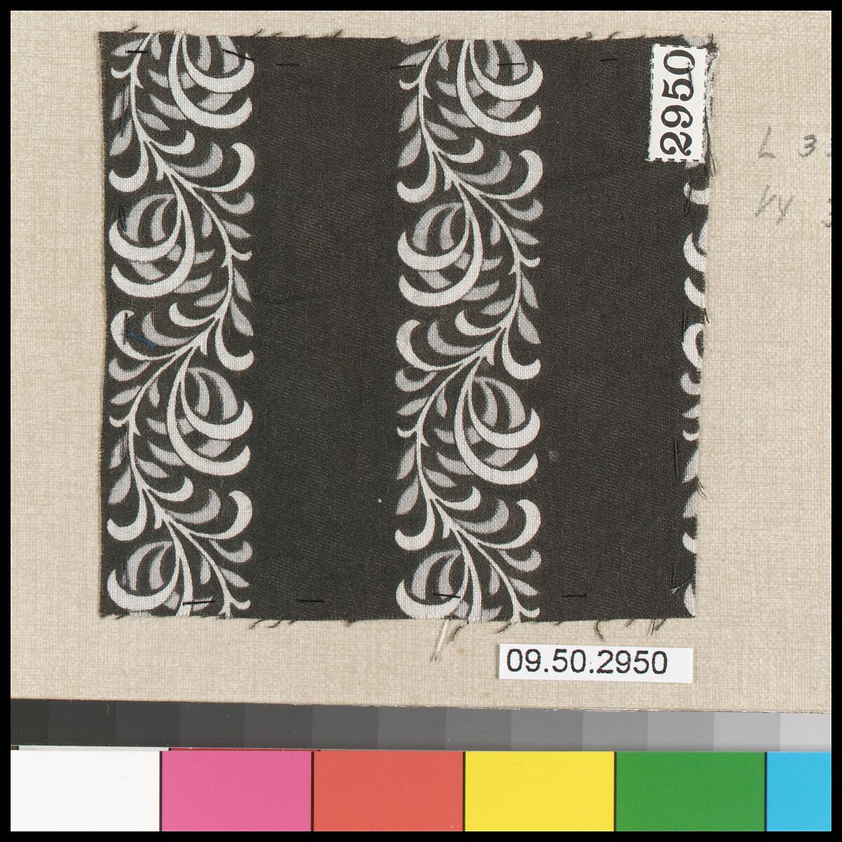 Piece, Cotton, German
