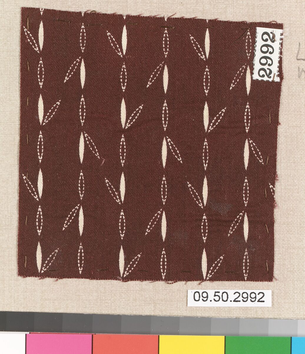 Piece, Cotton, German