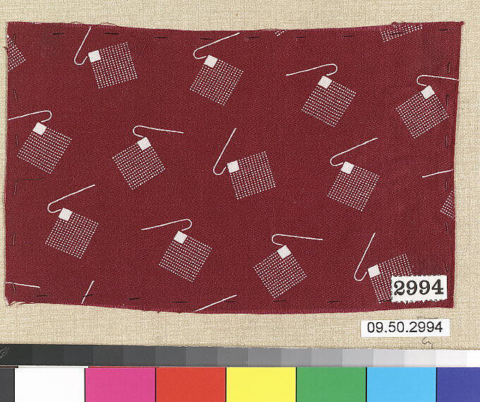 Piece, Cotton, German 