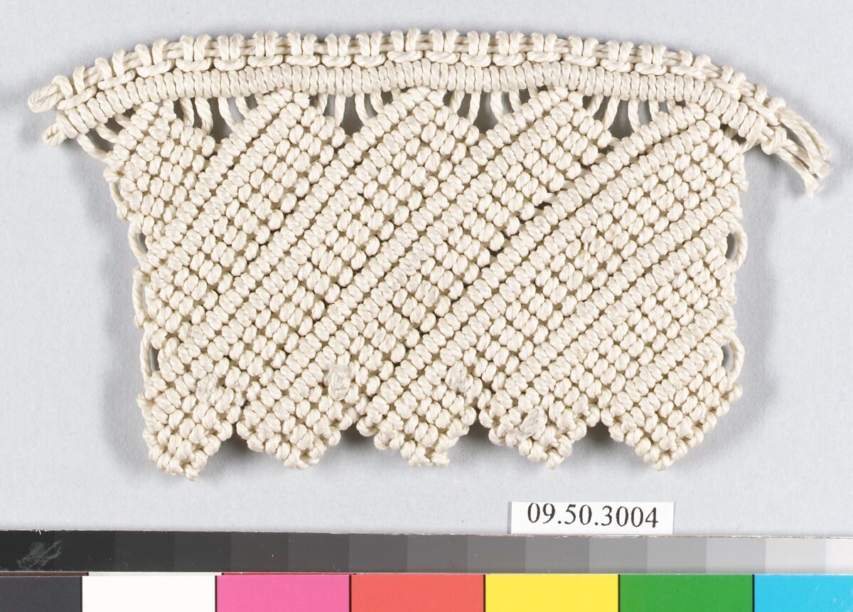 Piece, Crochet, German