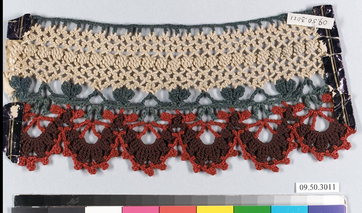 Piece, Crochet, German