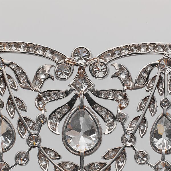 Comb, Tiffany &amp; Co. (American, New York, NY, 1837–present), Tortoiseshell, platinum, diamonds, American