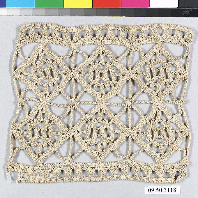 Piece, Crochet, German