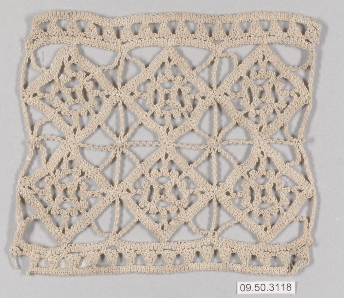 Piece, Crochet, German