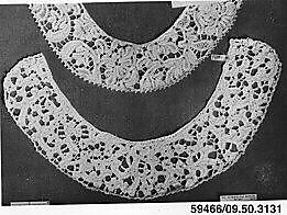 Collar, Bobbin lace, Italian