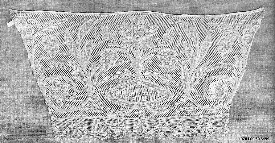 Cuff, Drawnwork, German