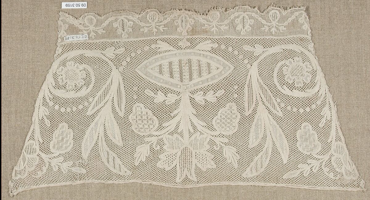 Cuff, Drawnwork, German
