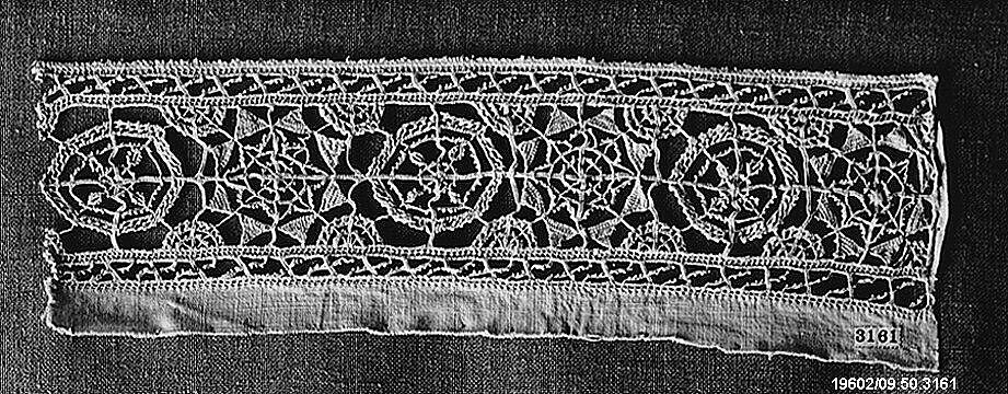 Strip, Cutwork, German 