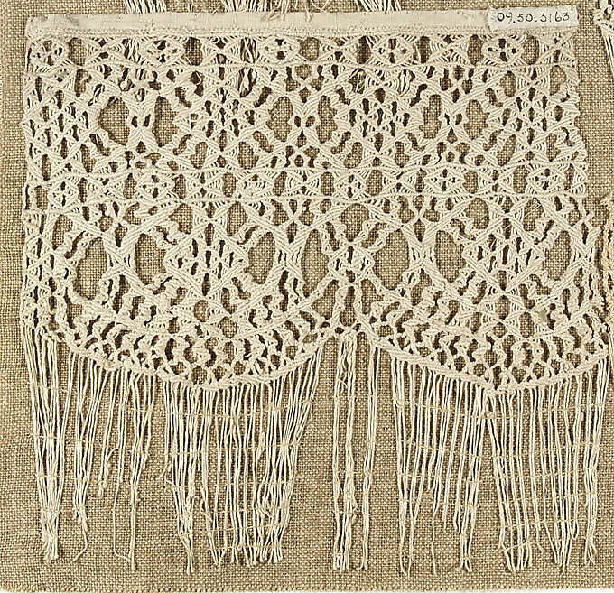 Fragment, Macramé, German 