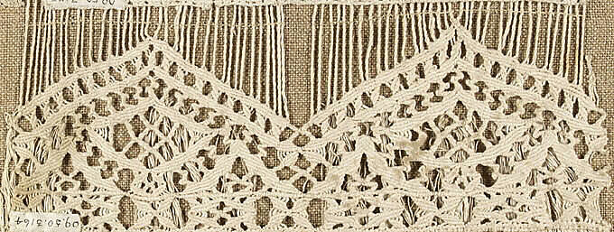 Fragment, Macramé, German 