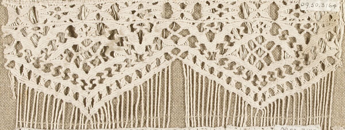 Fragment, Macramé, German