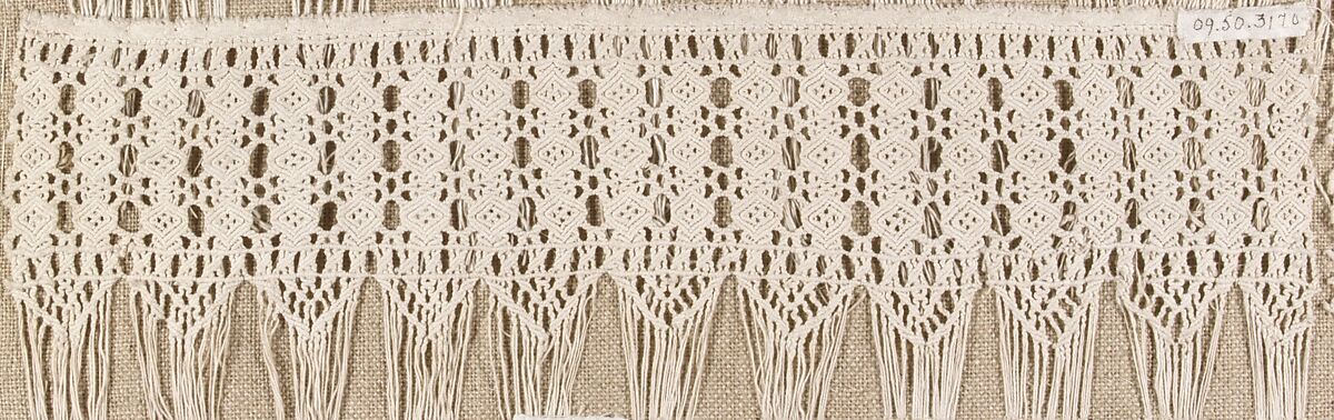 Fragment, Macrame, Italian or German