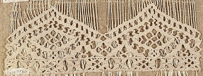 Fragment, Macramé, German 