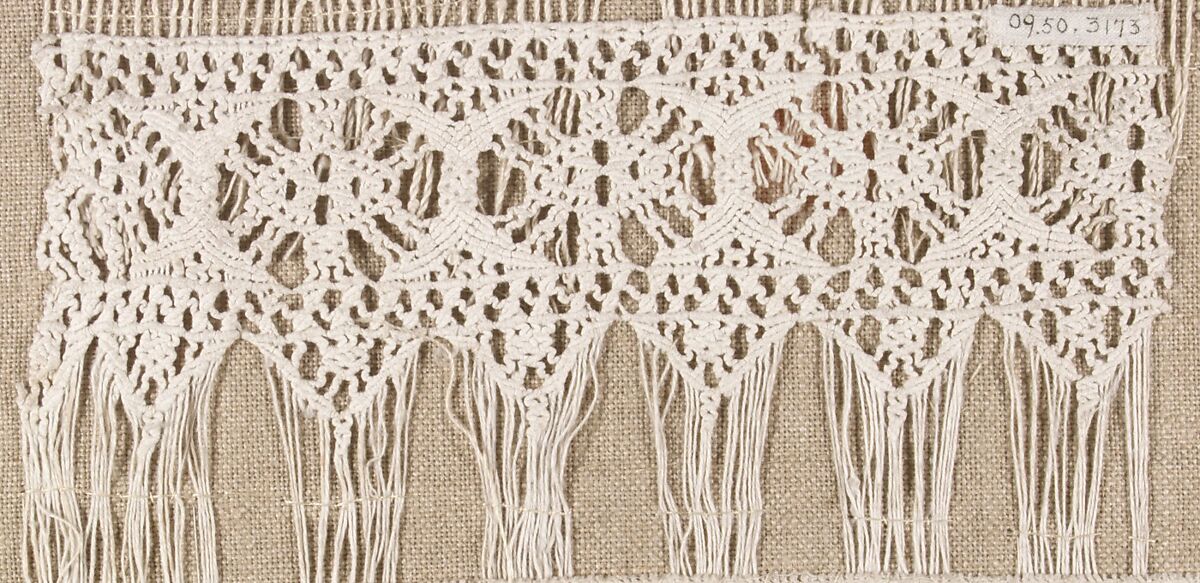 Fragment, Macrame, Italian or German