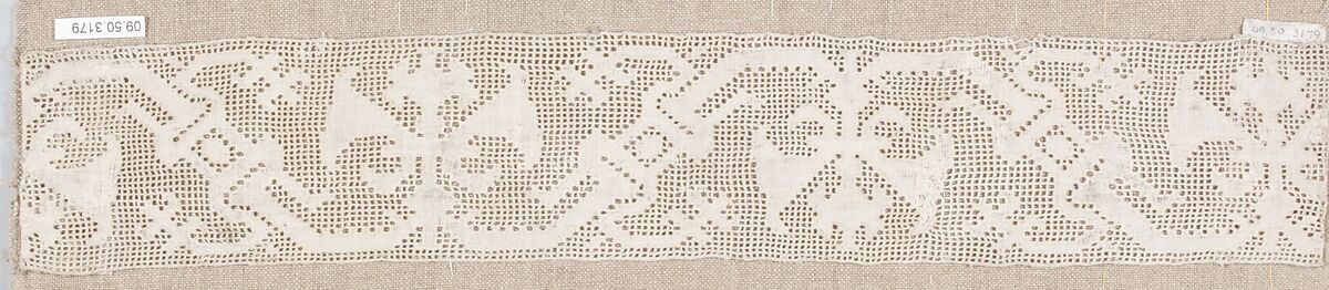 Border, Drawnwork, Italian