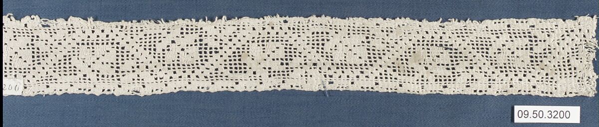 Strip, Embroidered net, buratto, punto à rammendo, German