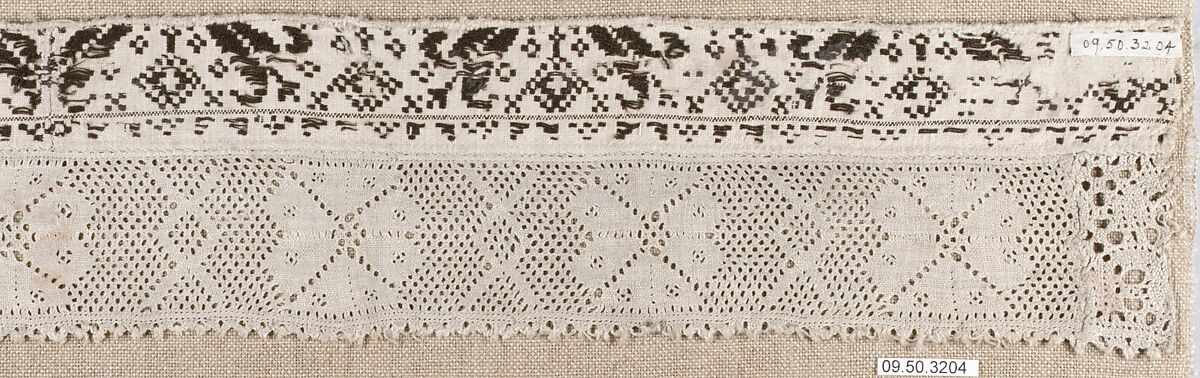 Strip, Bobbin lace, Slavonic