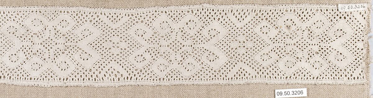 Strip, Bobbin lace, German