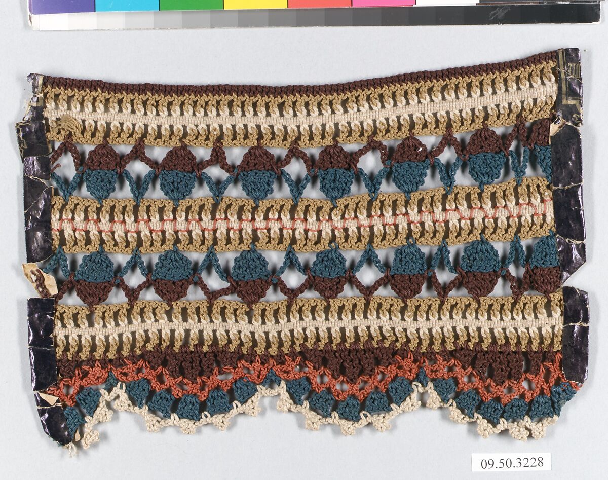 Sample, Crochet, German
