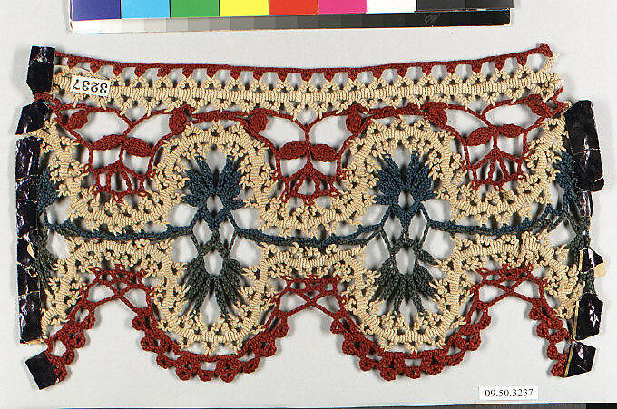 Sample, Crochet, German 
