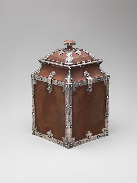 Box, Joseph Heinrichs (American, active ca. 1898–1937), Copper, silver, American