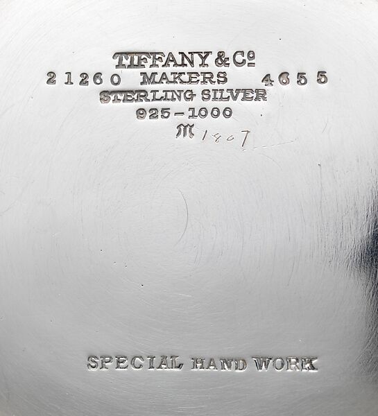 Cream jug, Tiffany &amp; Co. (1837–present), Silver, American