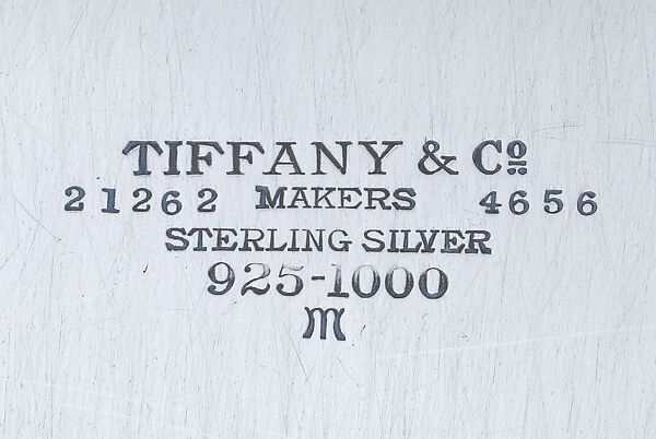 Tray, Tiffany &amp; Co. (1837–present), Silver, American