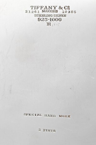 Kettle and stand, Tiffany &amp; Co. (1837–present), Silver, wood, American