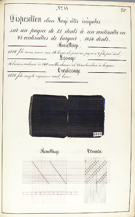 Théorie de la fabrication des étoffes de soie, Emile Klingholz, Silk, paper, French