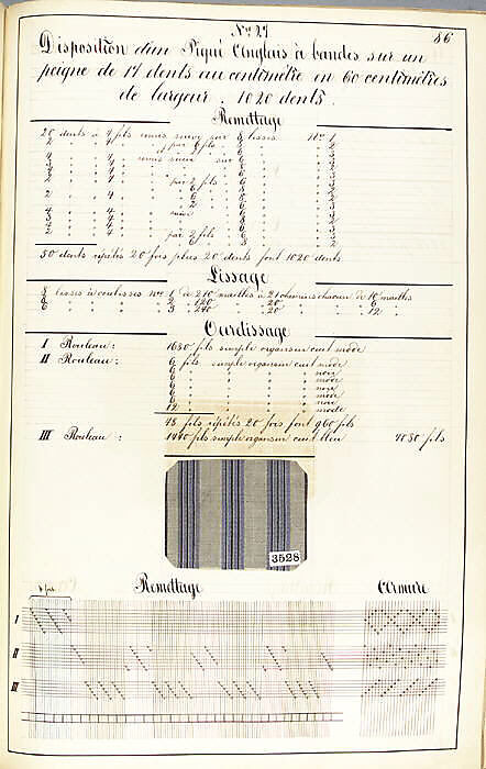 Théorie de la fabrication des étoffes de soie, Emile Klingholz, Silk, paper, French