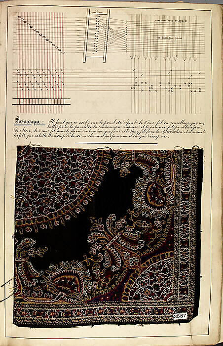 Théorie de la fabrication des étoffes de soie, Emile Klingholz, Silk, paper, French