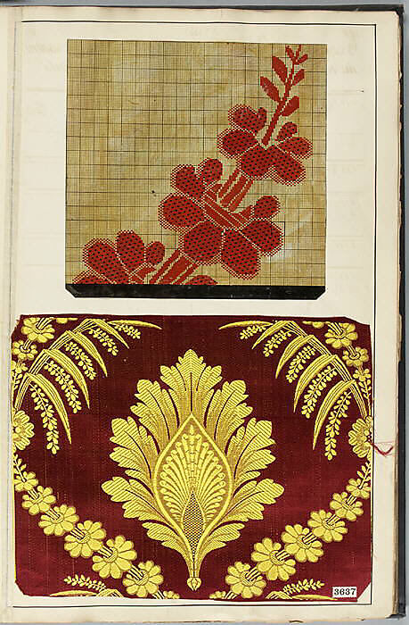 Théorie de la fabrication des étoffes de soie, Emile Klingholz, Silk, paper, French