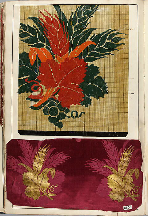 Théorie de la fabrication des étoffes de soie, Emile Klingholz, Silk, paper, French